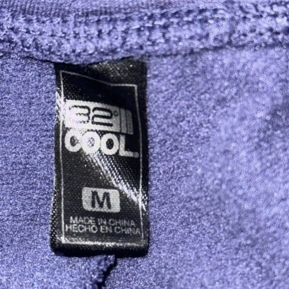 32 Degrees Cool Mens Navy Blue Jogger Pants M Soft Stretch Waist Drawstring - Picture 3 of 7